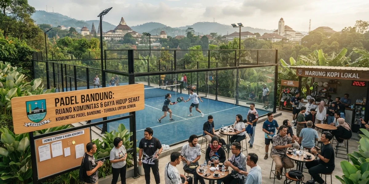 Padel Bandung Makin Populer, Jadi Ruang Menarik untuk Bangun Komunitas Padel Bandung Makin Populer, Jadi Ruang Menarik untuk Bangun Komunitas