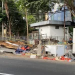 Penertiban Bangunan Liar Gunung Batu Dakota, 10 Bangunan Dibongkar