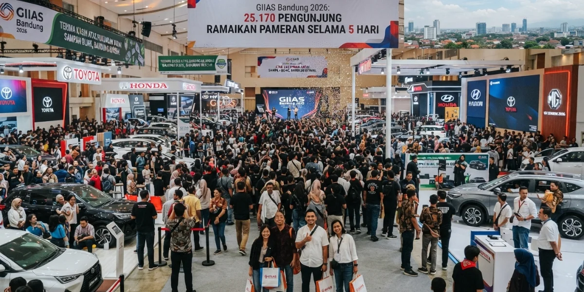 GIIAS Bandung 2026, 25.170 Pengunjung Ramaikan Pameran Selama 5 Hari GIIAS Bandung 2026, 25.170 Pengunjung Ramaikan Pameran Selama 5 Hari