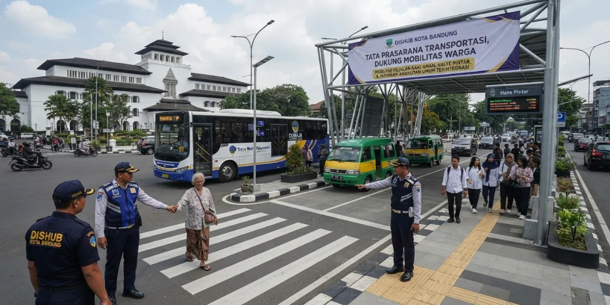 Dishub Kota Bandung Tata Prasarana Transportasi, 3 Langkah Dukung Mobilitas Warga Dishub Kota Bandung Tata Prasarana Transportasi, 3 Langkah Dukung Mobilitas Warga