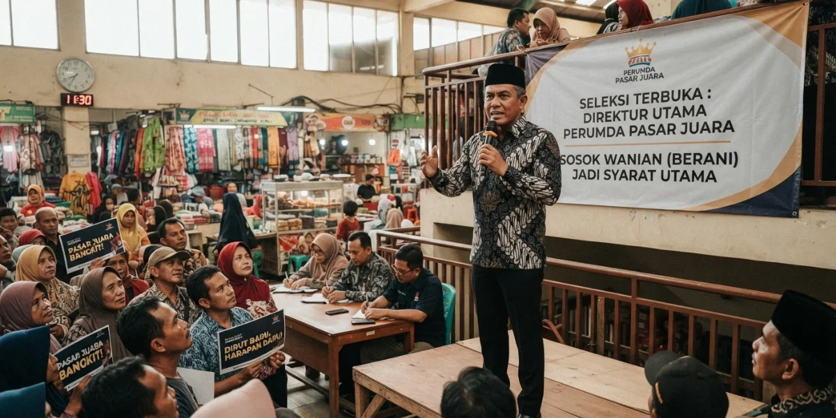 Farhan Cari Dirut Baru Perumda Pasar Juara, Sosok “Wanian” Jadi Syarat Utama