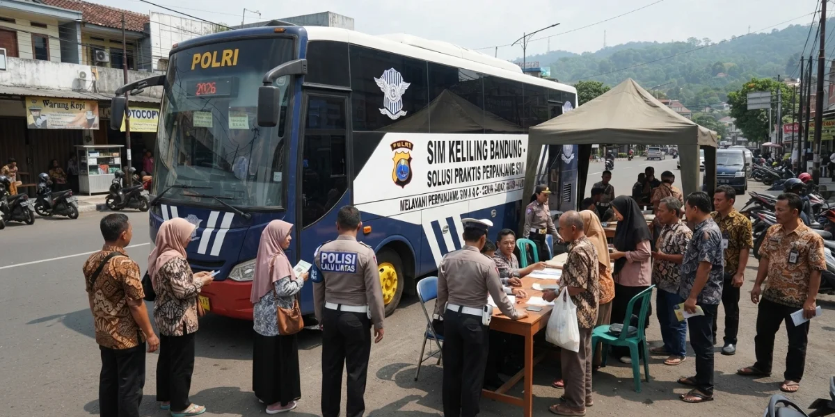 SIM Keliling Bandung 11 September 2026, Solusi Praktis Perpanjang SIM SIM Keliling Bandung 11 September 2026, Solusi Praktis Perpanjang SIM