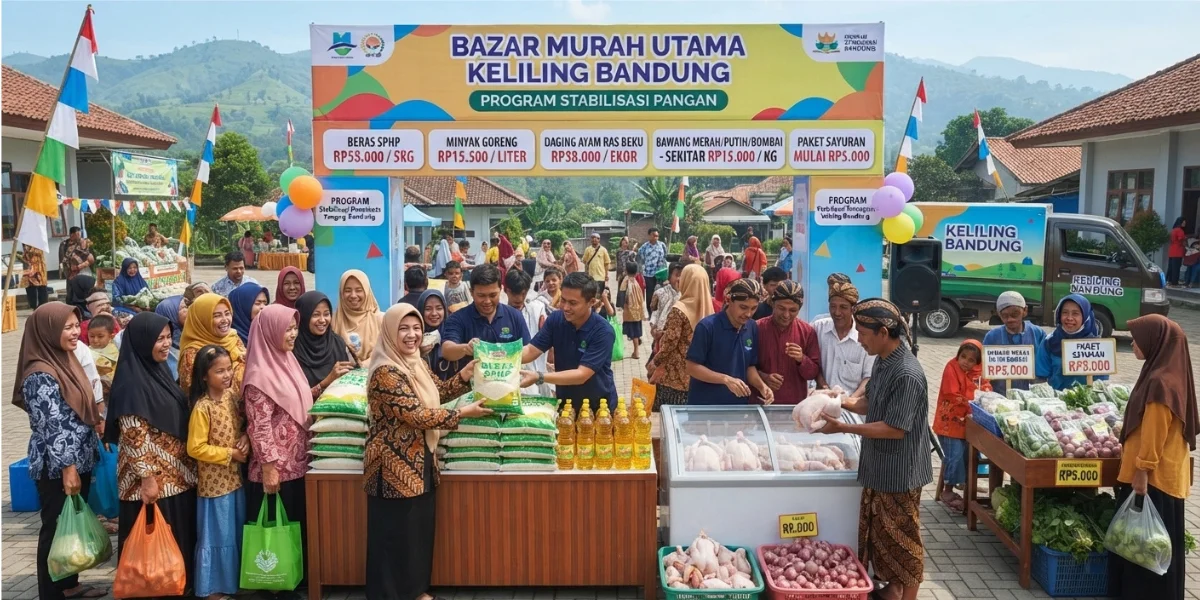 Basmut Keliling Bandung, 2 Bahan Pokok Ini Jadi Pilihan Favorit Warga Basmut Keliling Bandung, 2 Bahan Pokok Ini Jadi Pilihan Favorit Warga