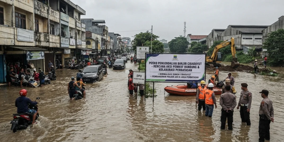 Banjir Cibaduyut Makin Parah, Pemkot Bandung Siapkan Solusi di Perbatasan Banjir Cibaduyut Makin Parah, Pemkot Bandung Siapkan Solusi di Perbatasan