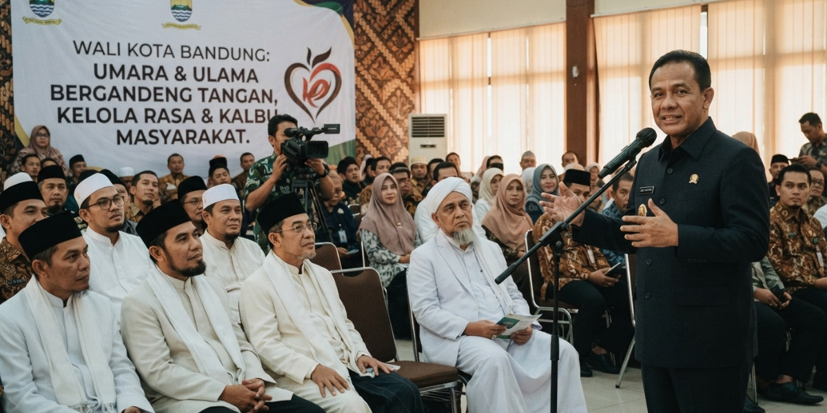 Wali Kota Bandung Dorong Ulama, 3 Peran Penting MUI untuk Kelola Rasa Masyarakat Wali Kota Bandung Dorong Ulama, 3 Peran Penting MUI untuk Kelola Rasa Masyarakat