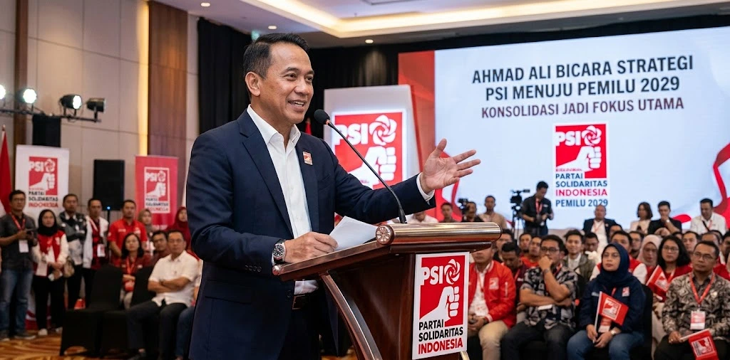 Ahmad Ali Bicara Strategi PSI Menuju Pemilu 2029, Konsolidasi Jadi Fokus