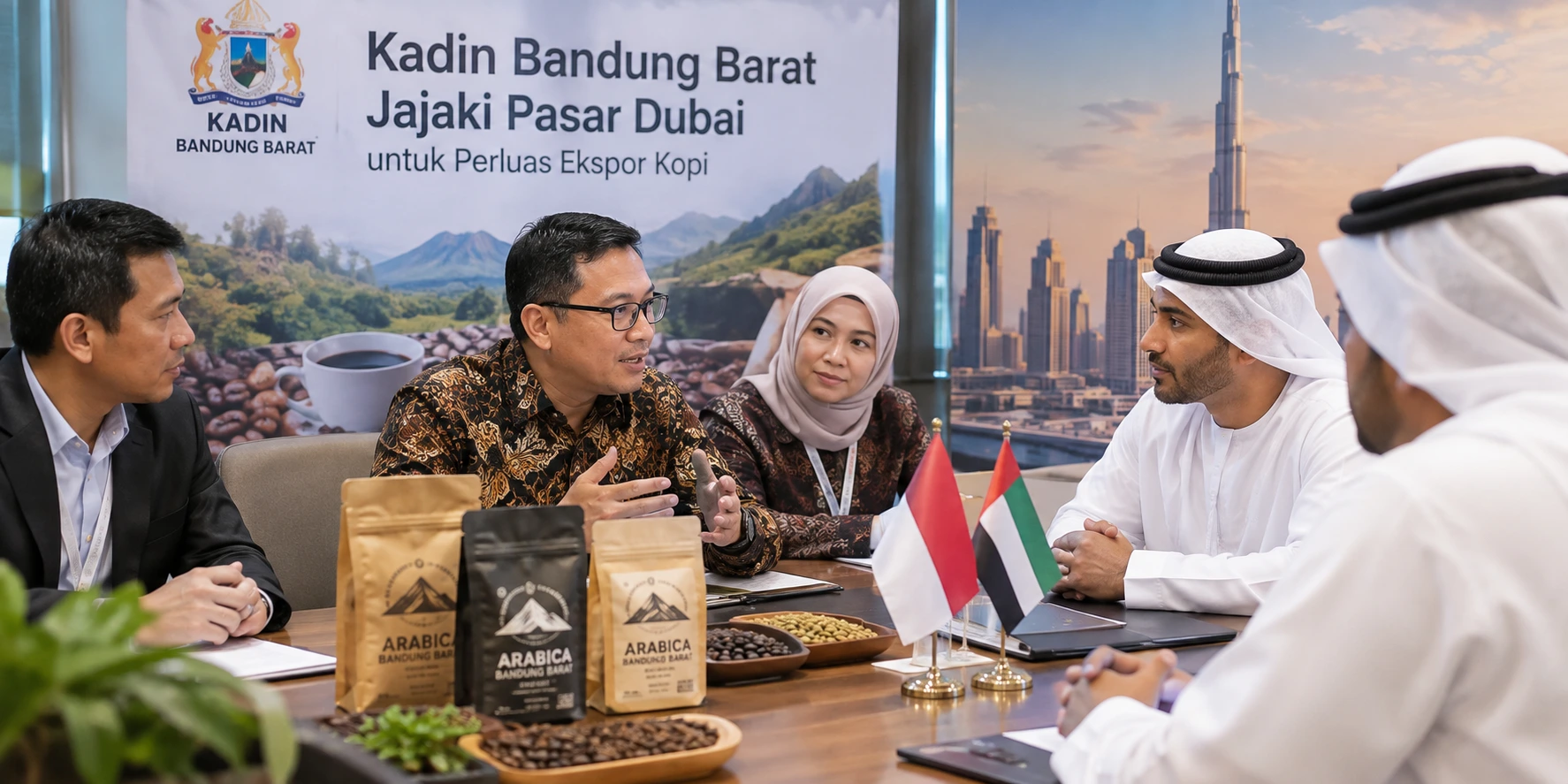 Kadin Bandung Barat Jajaki Pasar Dubai untuk Perluas Ekspor Kopi Kadin Bandung Barat Jajaki Pasar Dubai untuk Perluas Ekspor Kopi