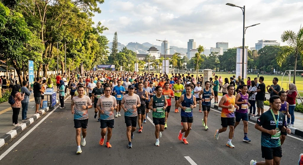 Aktivitas Lari Makin Diminati Bandung Jadi Kota Favorit Komunitas Runner Aktivitas Lari Makin Diminati Bandung Jadi Kota Favorit Komunitas Runner