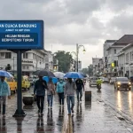 Prakiraan Cuaca Bandung Jumat 18 September 2026, Hujan Ringan Berpotensi Turun