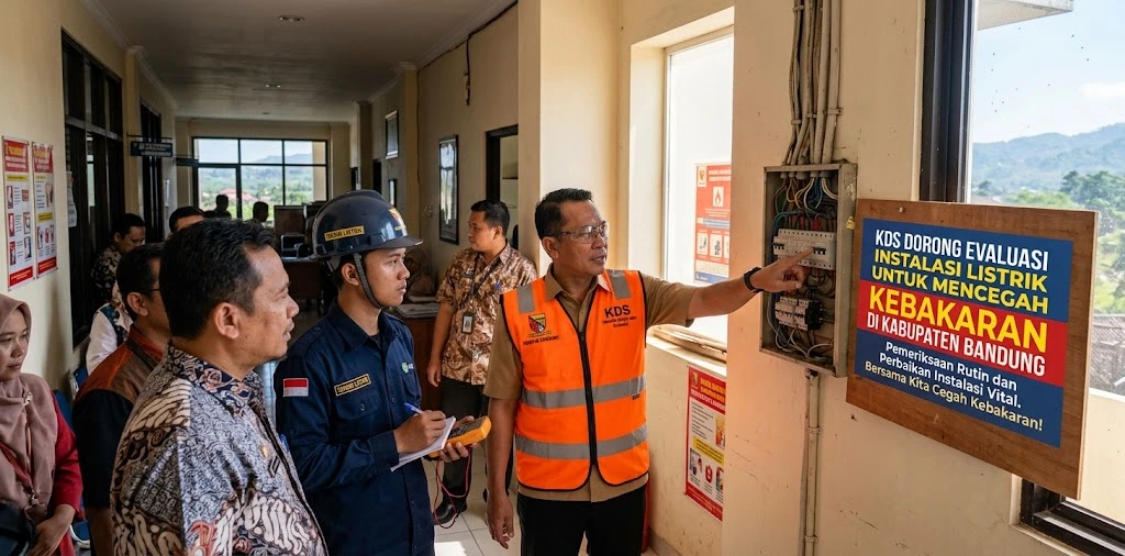 KDS Dorong Evaluasi Instalasi Listrik untuk Mencegah Kebakaran di Kabupaten Bandung KDS Dorong Evaluasi Instalasi Listrik untuk Mencegah Kebakaran di Kabupaten Bandung