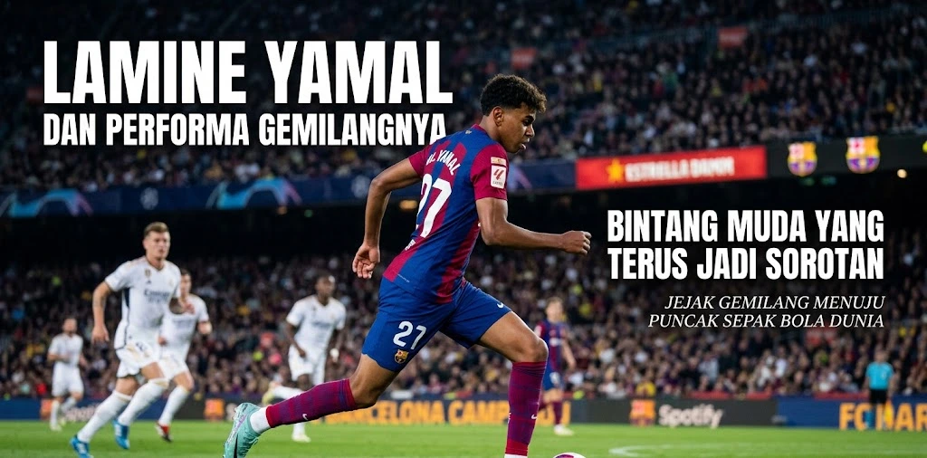 Lamine Yamal dan Performa Gemilangnya, Bintang Muda yang Terus Jadi Sorotan