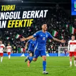 Italia vs Turki Azzurri Unggul Berkat Permainan Efektif